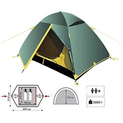 2-х местная палатка Tramp Scout 2