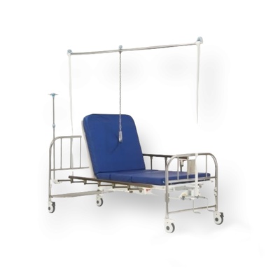 Кровать медицинская  4-х секционная с механическим приводом напрокат