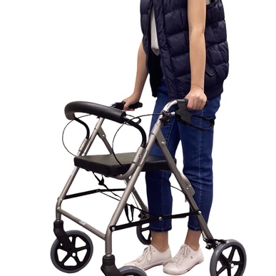Ходунки-роллаторы 4-х колесные с сиденьем